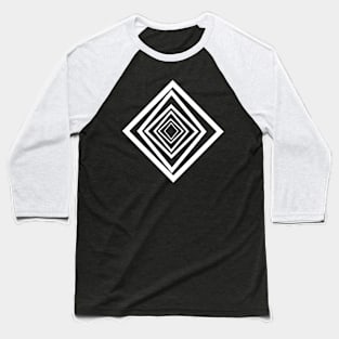 Diamond Illusion Baseball T-Shirt